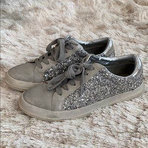 Missimo supply co. glitter sneakers.